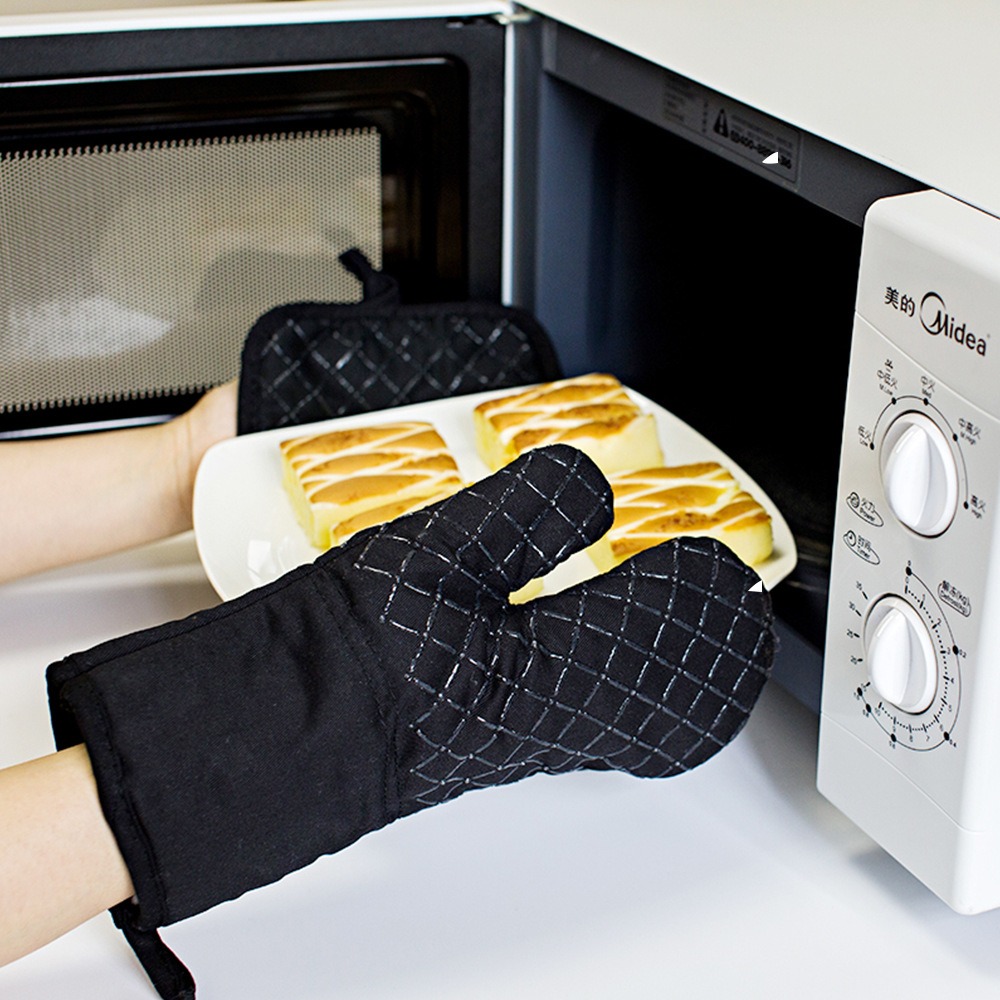 Oven Mitt Silicone - Guantes de Silicona Resistentes al Calor