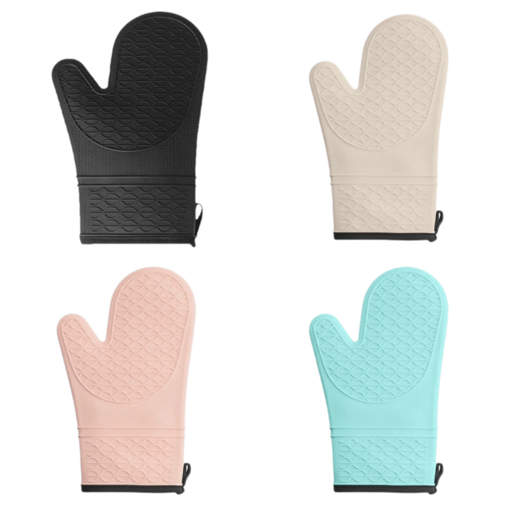 Oven Mitt Silicone - Manoplas de silicona de grado alimenticio