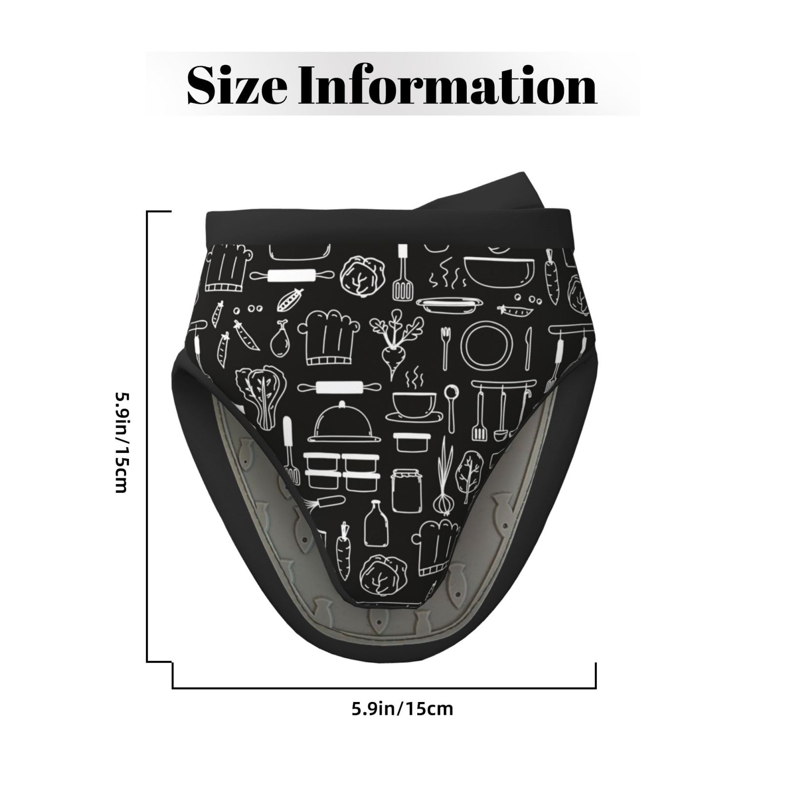 Guante para horno, soporte par - Oven Mitt Silicone reseña y precio