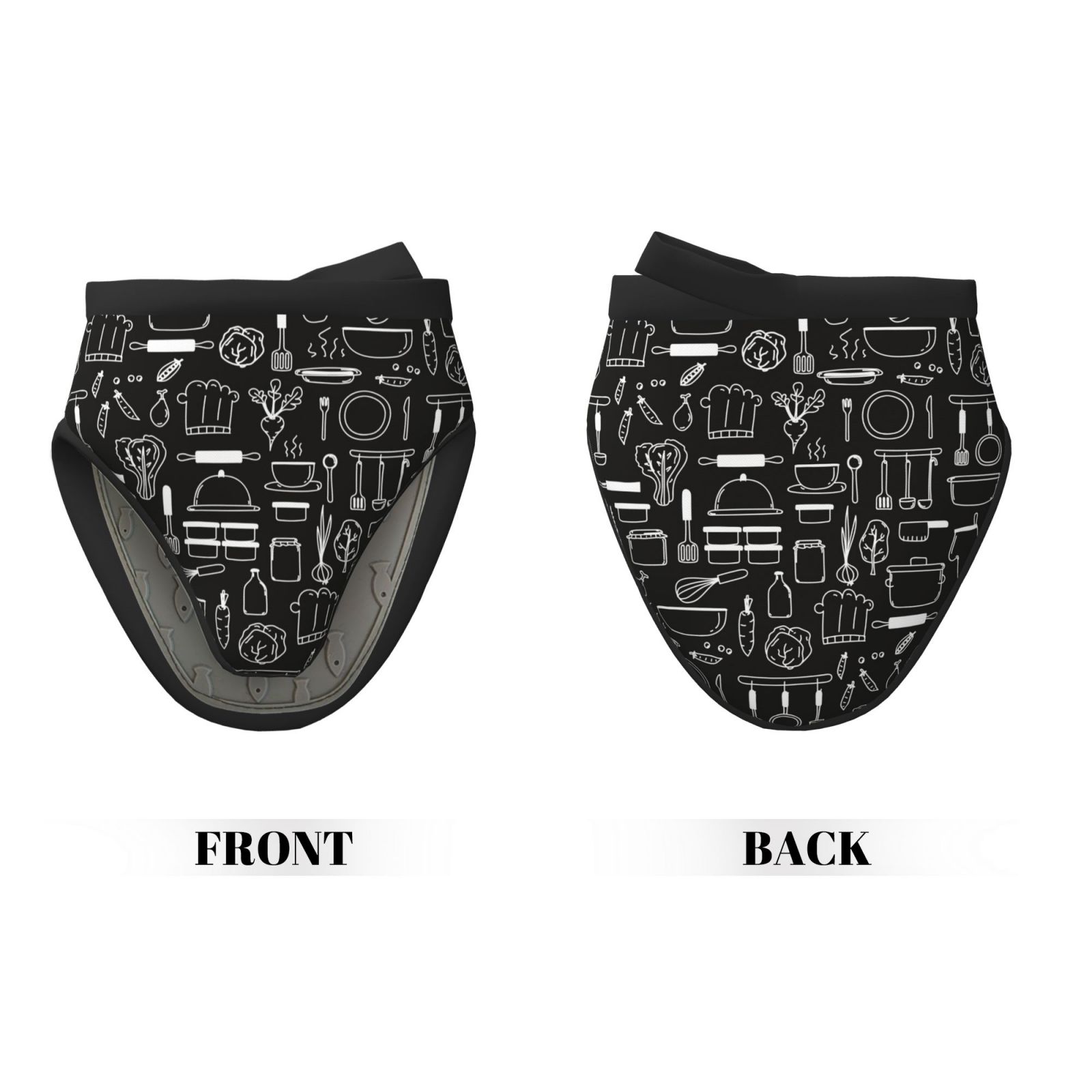 Guante para horno, soporte par - Oven Mitt Silicone reseña y precio