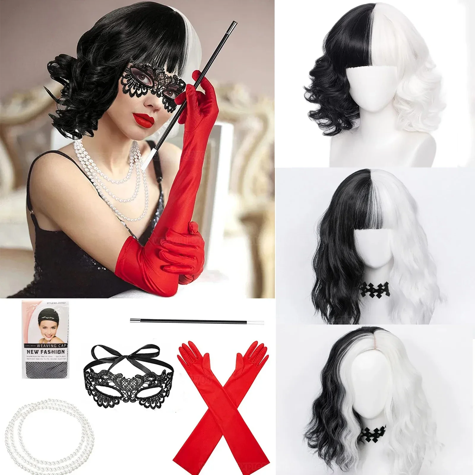 Cruella de Vil Anime Cosplay p - Heat Resistant Glove reseña y precio