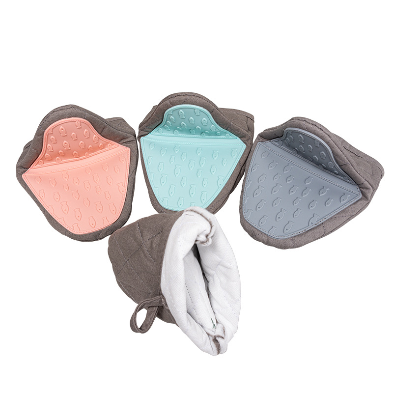 2 almohadillas de silicona |   - Oven Mitt Silicone reseña y precio