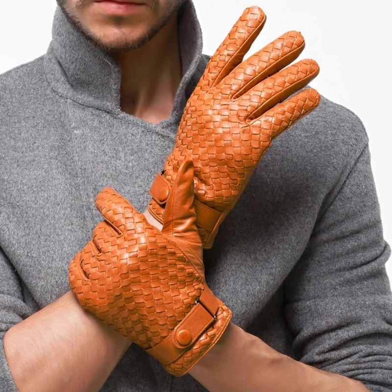 Guantes de piel auténtica para - Leather Driving Glove reseña y precio