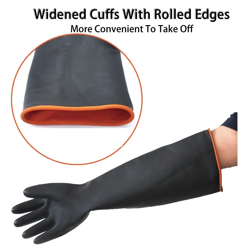 Guantes de goma resistentes al - Rubber Glove Cleaning reseña y precio