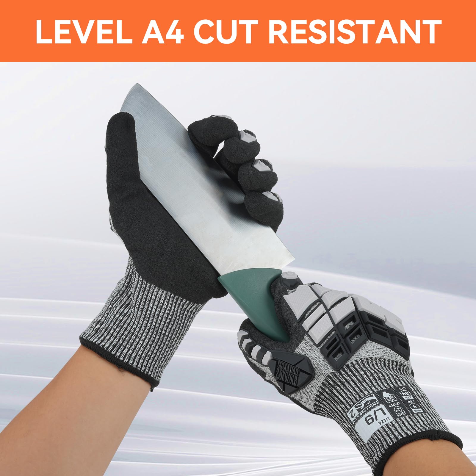 Guantes Anti-Impacto con Prote - Cut Resistant Glove reseña y precio