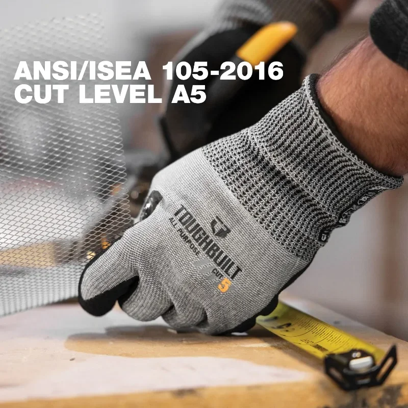 ToughBuilt TB-P2-112-5-L nitri - Cut Resistant Glove reseña y precio